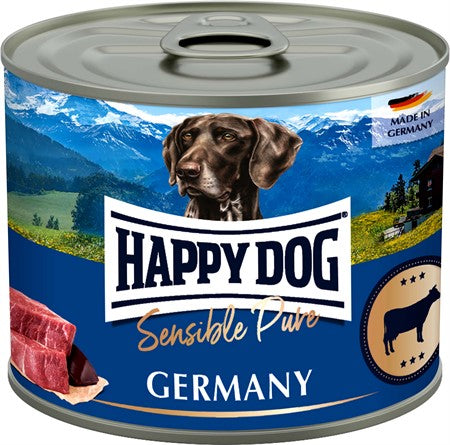 HAPPY DOG KONSERV, GERMANY 100% NÖTKÖTT