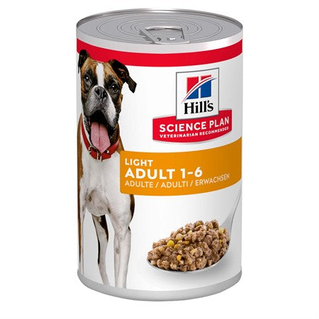 HILL'S CANINE ADULT LIGHT CHICKEN 12X370G