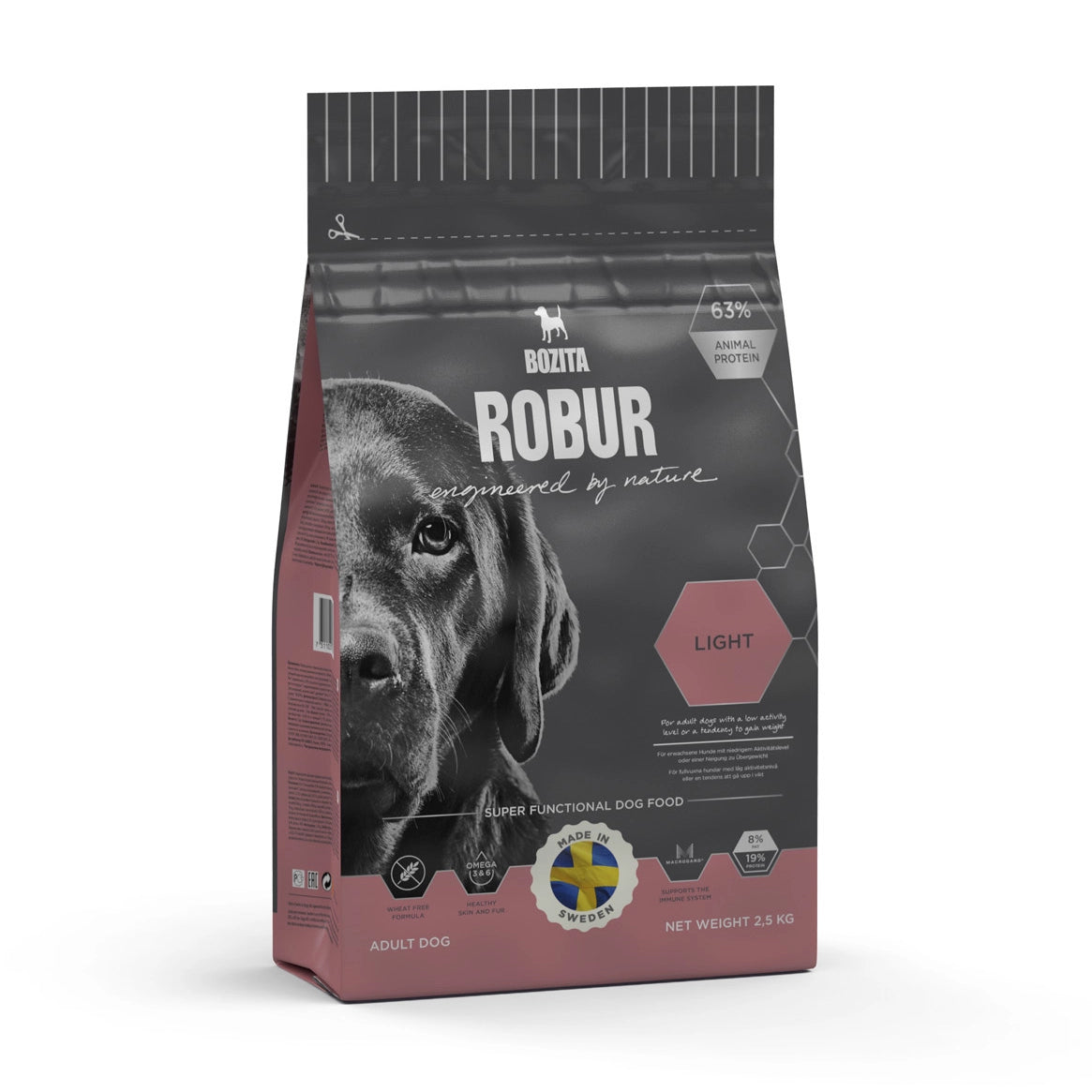 BOZITA ROBUR LIGHT HUNDFODER
