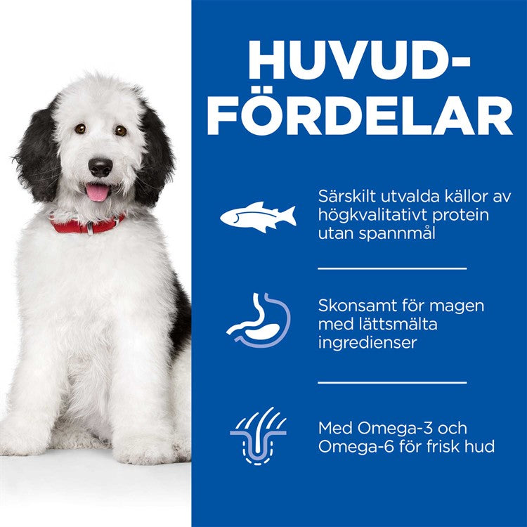 HILLS CANINE ADULT Canine HYPOALLERGENIC LARGE BREED SALMON