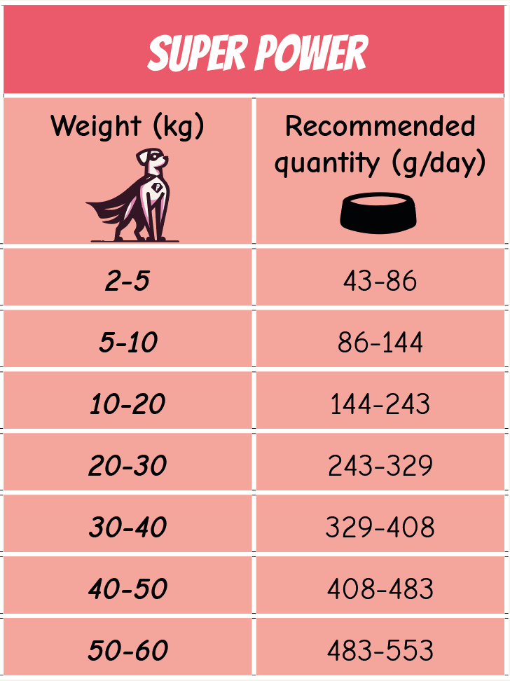 POW! DOG HIGH CALORIE (SUPER POWER)