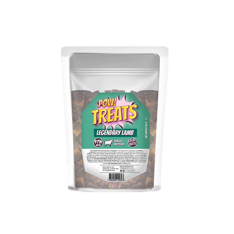 POW! TREATS LEGENDARY LAMB 50 G