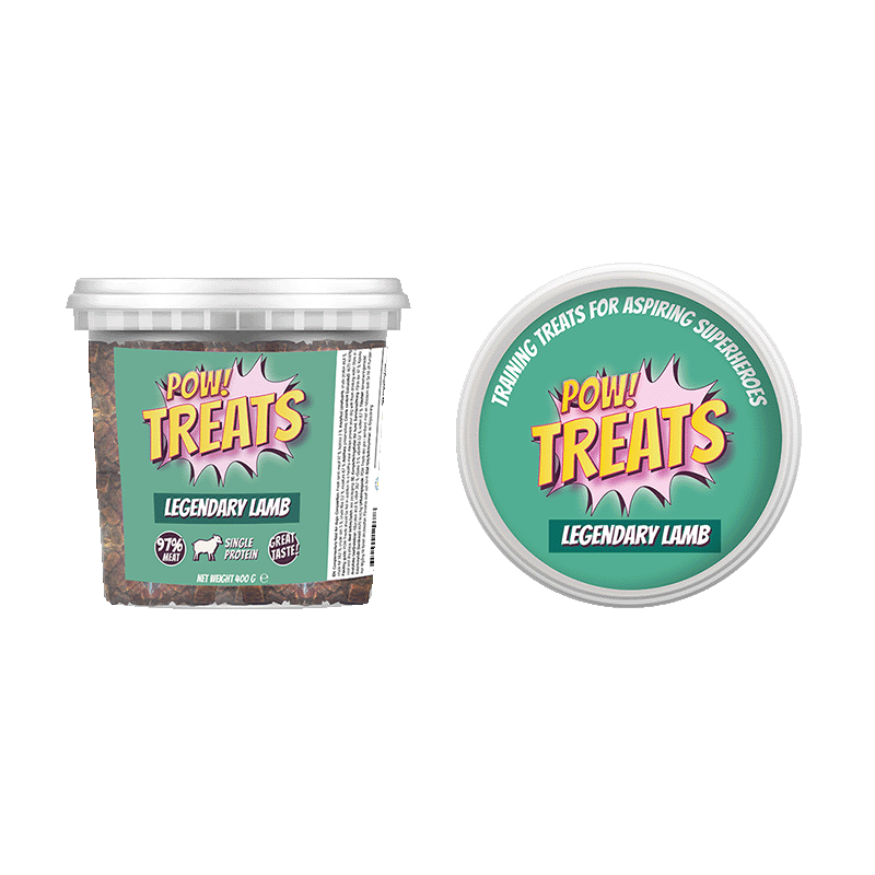 POW! TREATS LEGENDARY LAMB 400 G