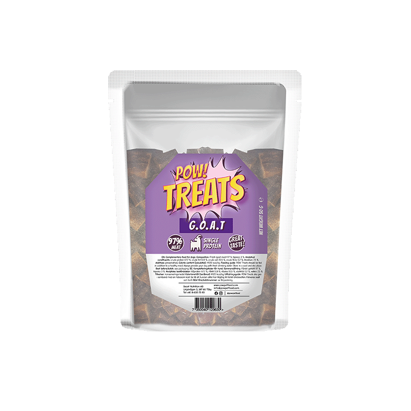 POW! TREATS G.O.A.T 50 G