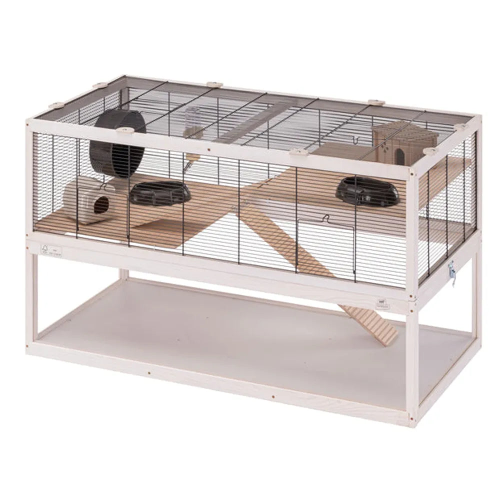 FERPLAST CAGE DOMSTER BLACK SMÅDJURSBUR