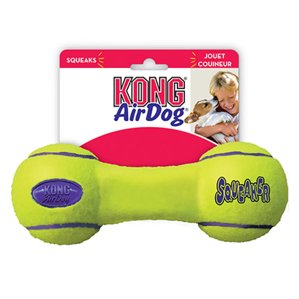 KONG AIRDOG SQUEAKAIR DUMBBELL S, M, L