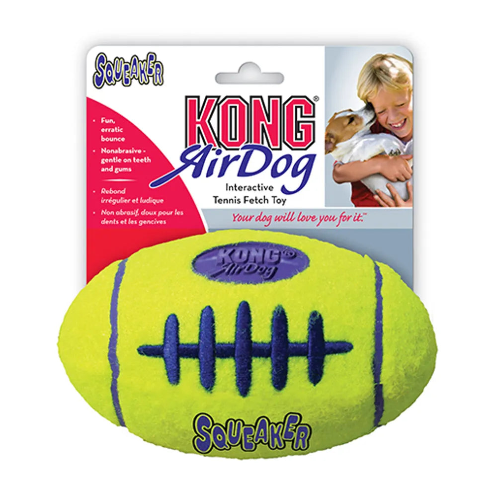 KONG AIRDOG SQUEAKAIR FOOTBALL S, M, L