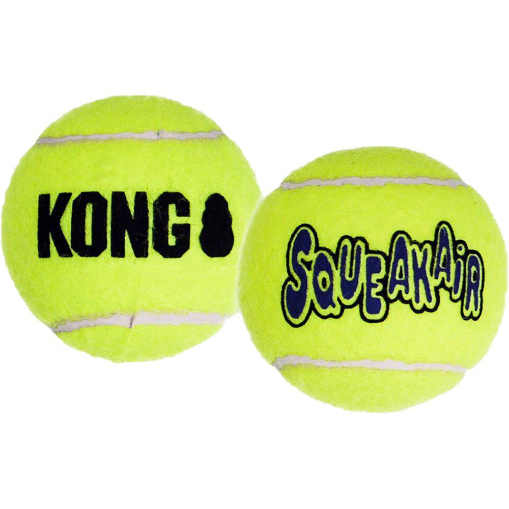 KONG AIRDOG SQUEAKAIR TENNISBOLL 2PACK L 8CM
