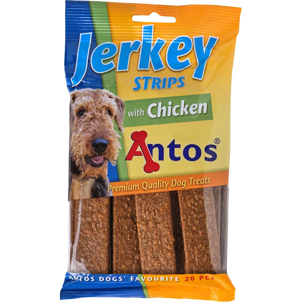 ANTOS HUNDSNACKS STRIPS CHICKEN 20ST 14X CA 200GR
