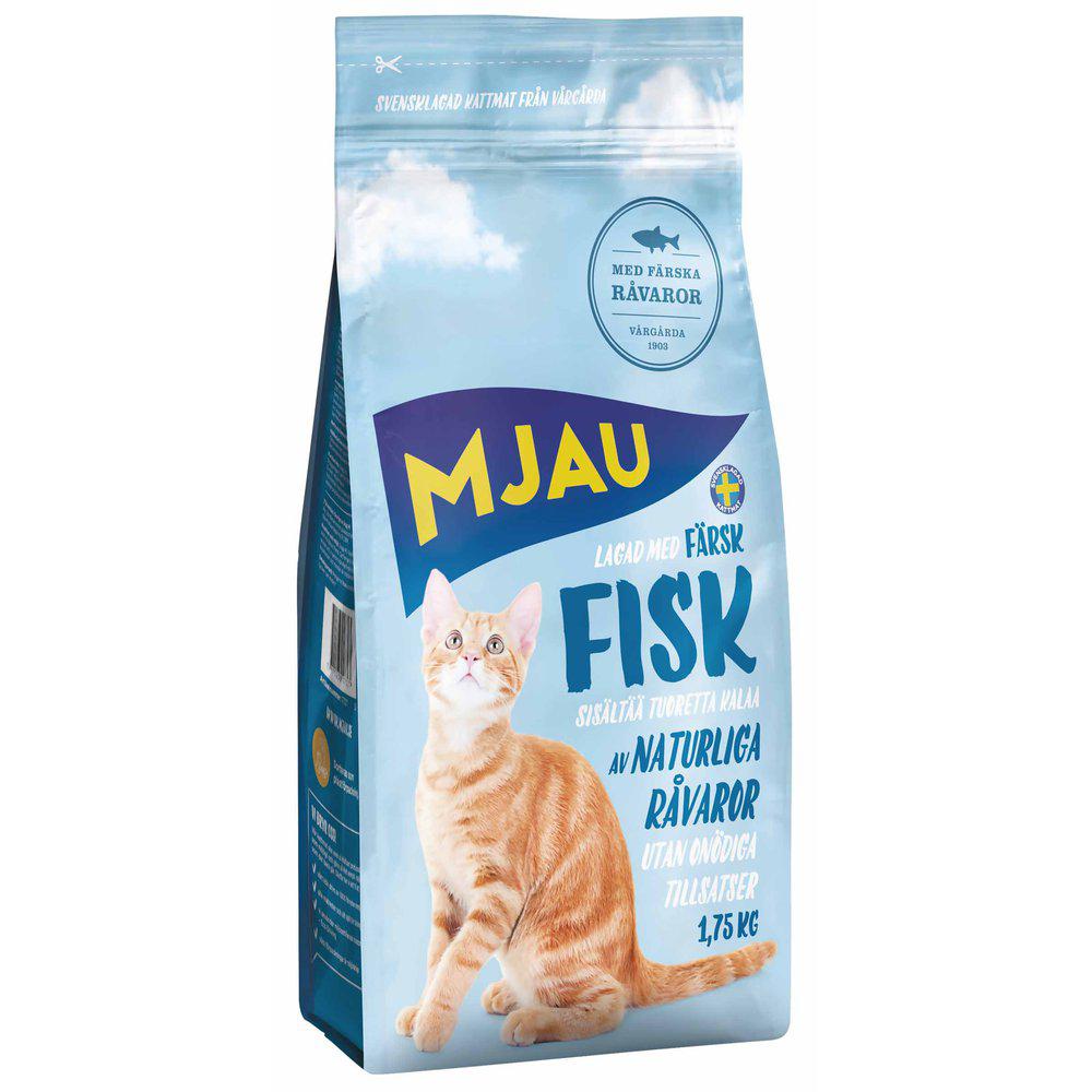 MJAU FISK FODER