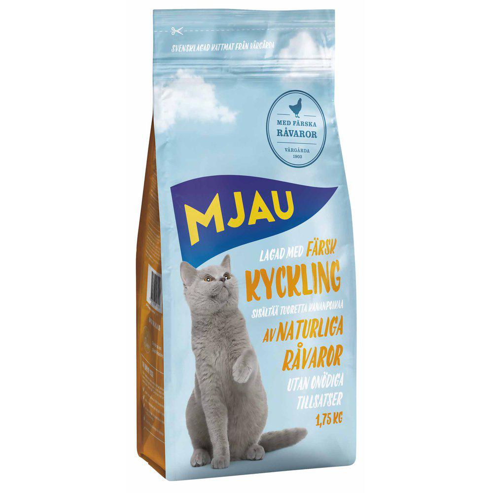 MJAU KYCKLING FODER