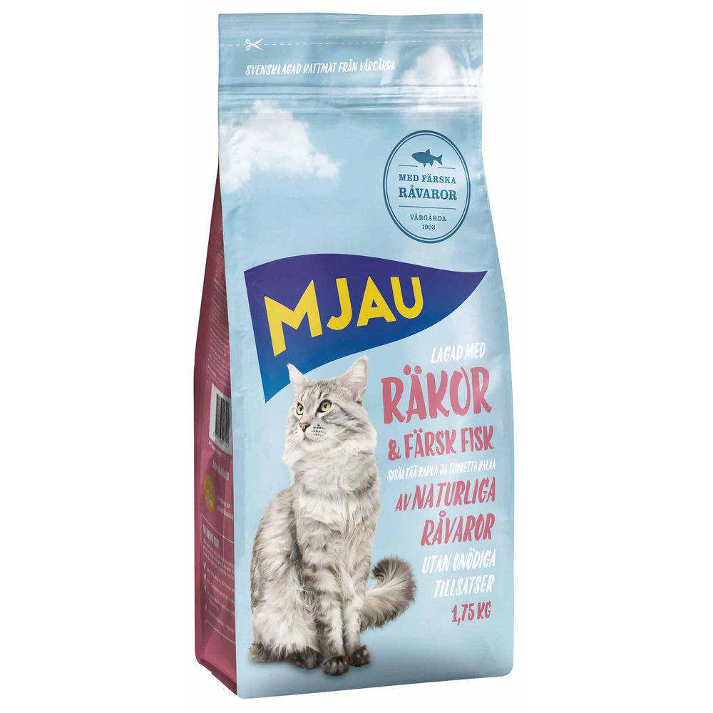 MJAU RÄKA FODER