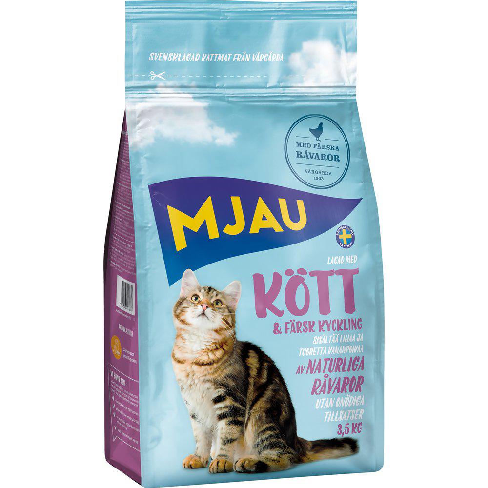 MJAU KÖTTSMAK FODER