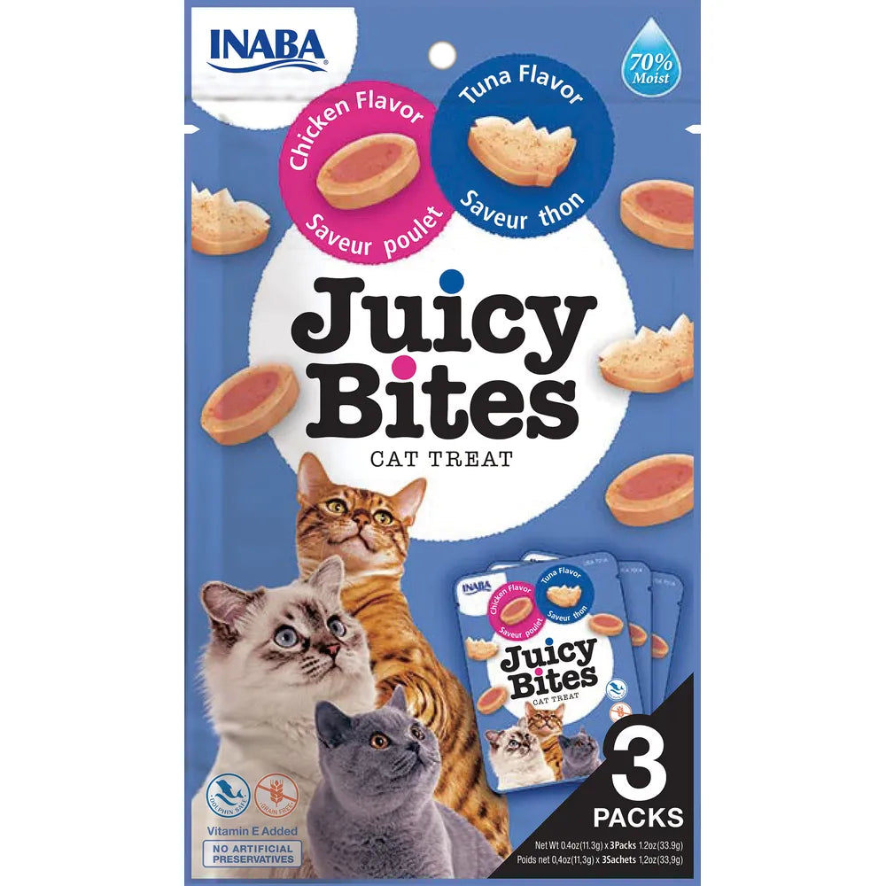 CHURU CAT JUICY BITES CHICKEN /TUNA 3ST X6