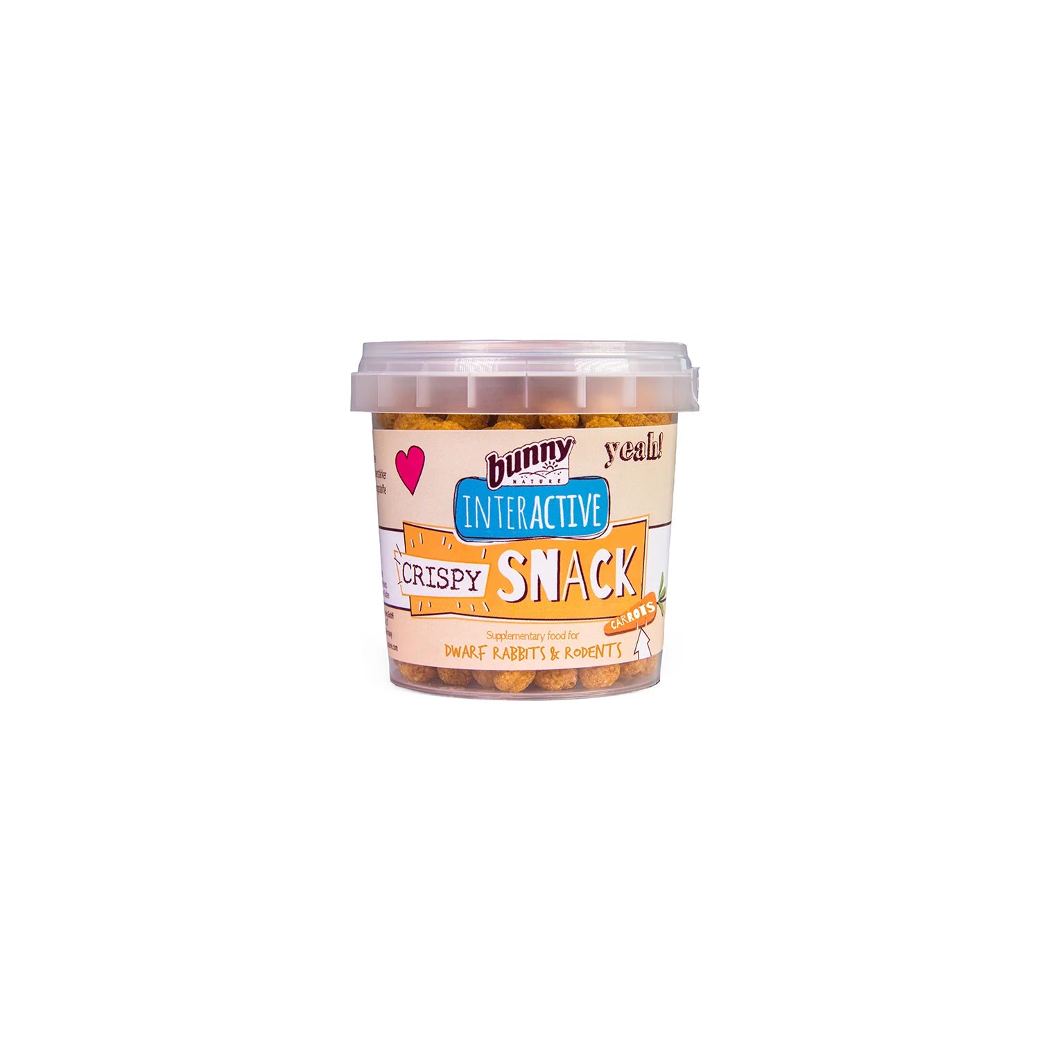 BUNNY NATURE CRISPY SNACK CARROT 25G