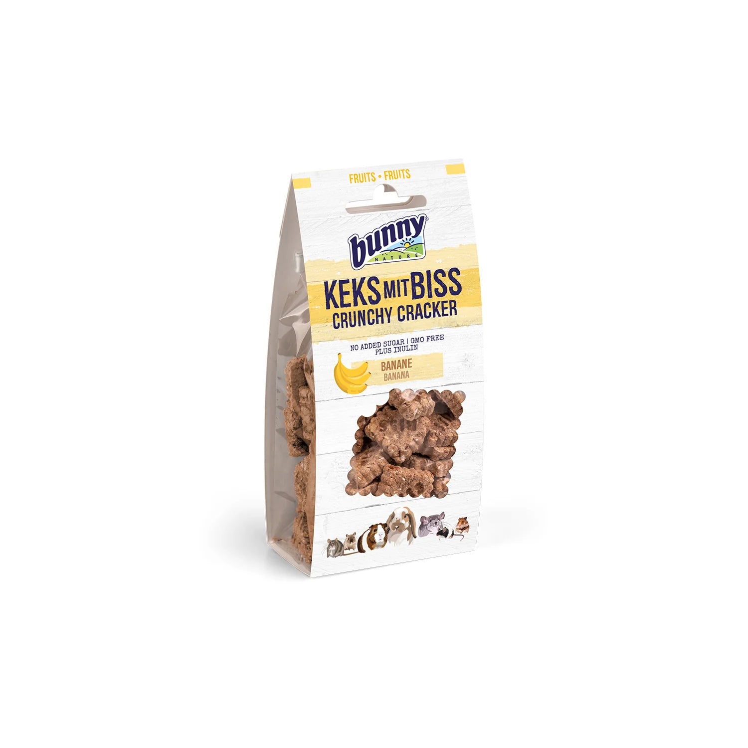BUNNY NATURE CRUNCHY CRACKER BANAN 50G