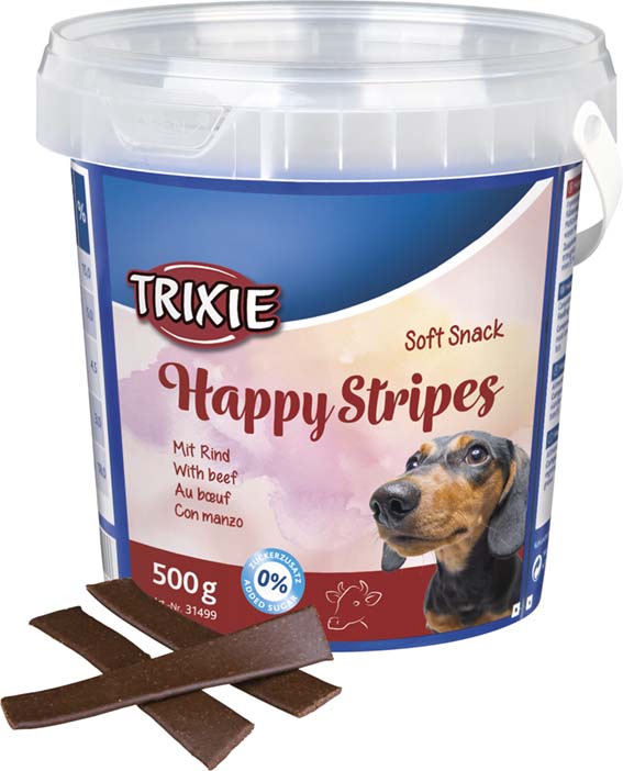 TRIXIE SNACK HAPPY STRIPES 500G PLASTHINK