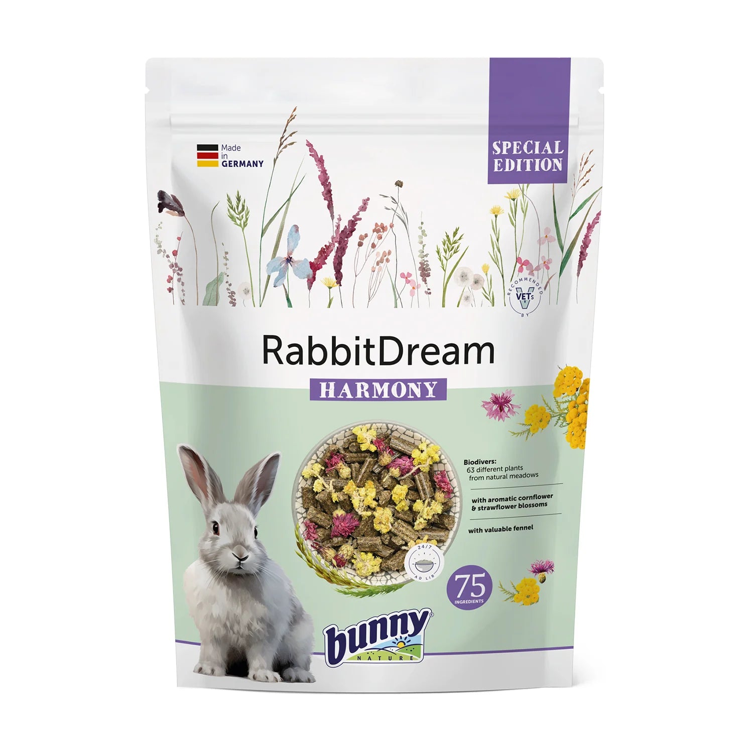 BUNNY NATURE RABBIT DREAM HARMONY 1,5KG