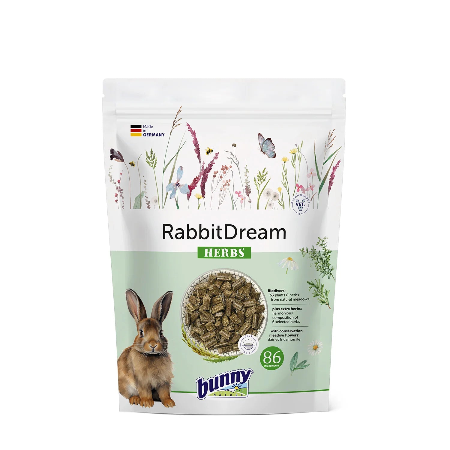 BUNNY NATURE RABBIT DREAM HERBS 600G