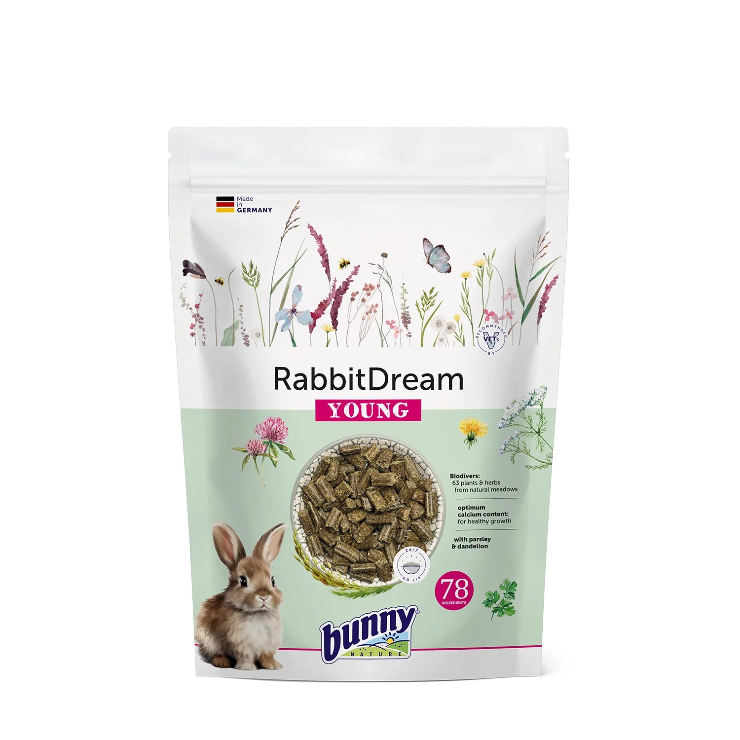 BUNNY NATURE RABBIT DREAM YOUNG 600G