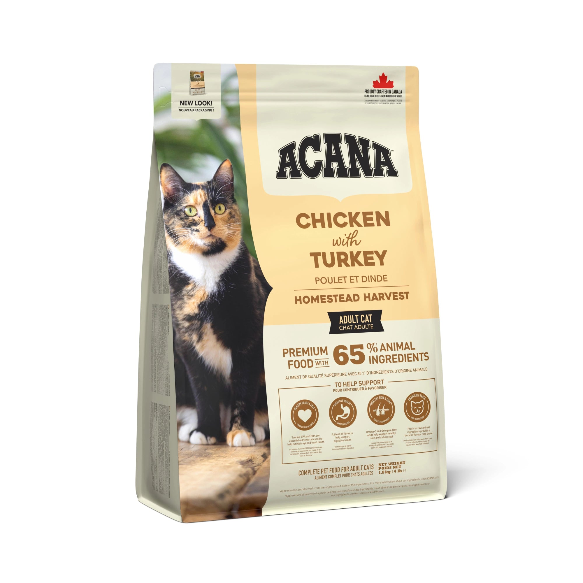 ACANA ADULT HOMESTEAD HARVEST-TORRFODER TILL KATT