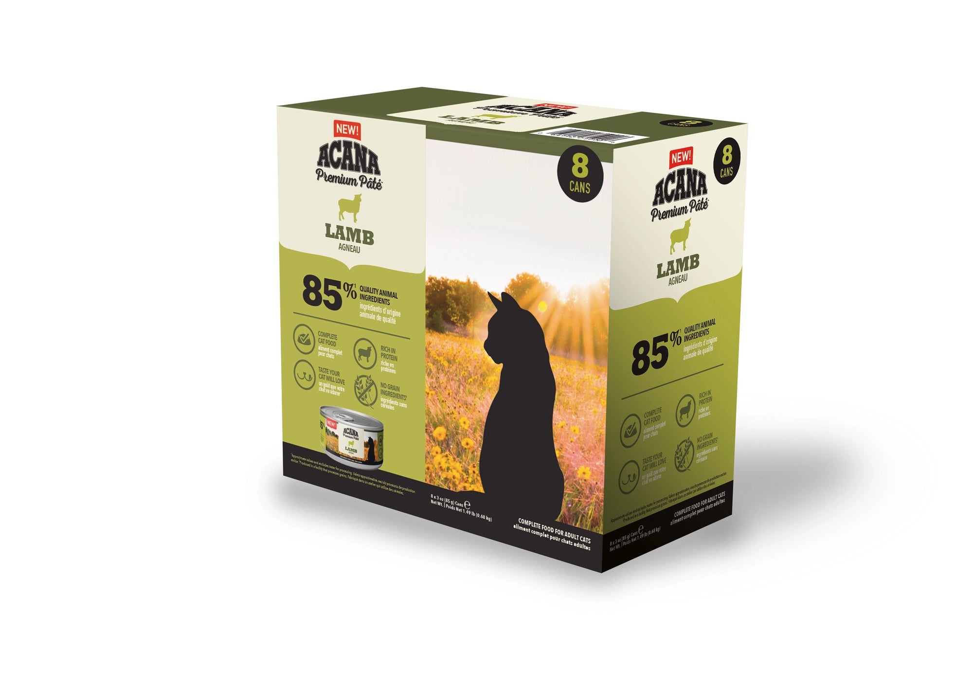 ACANA CAT WET LAMB 8x85G