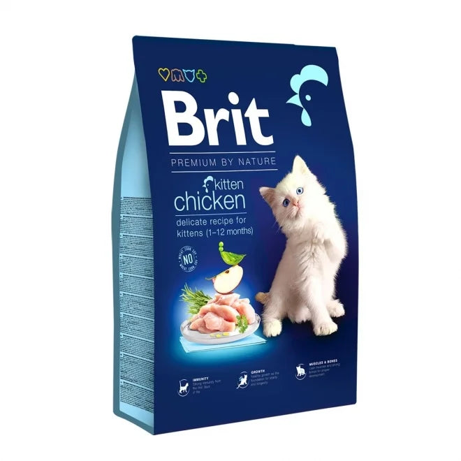 BRIT PBN KATT KITTEN KYCKLING 8KG