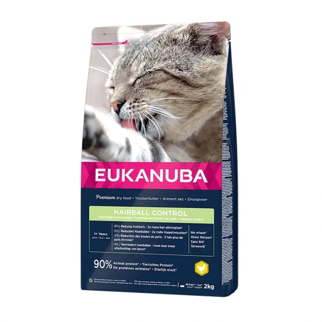 EUKANUBA ADULT HAIRBALL CONTROL CHICKEN