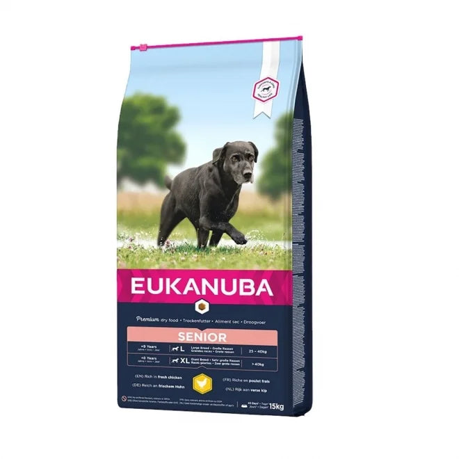 EUKANUBA SENIOR LARGE 15 KG