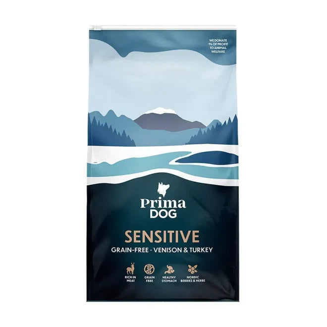 PRIMADOG GRAIN FREE VENISON & TURKEY