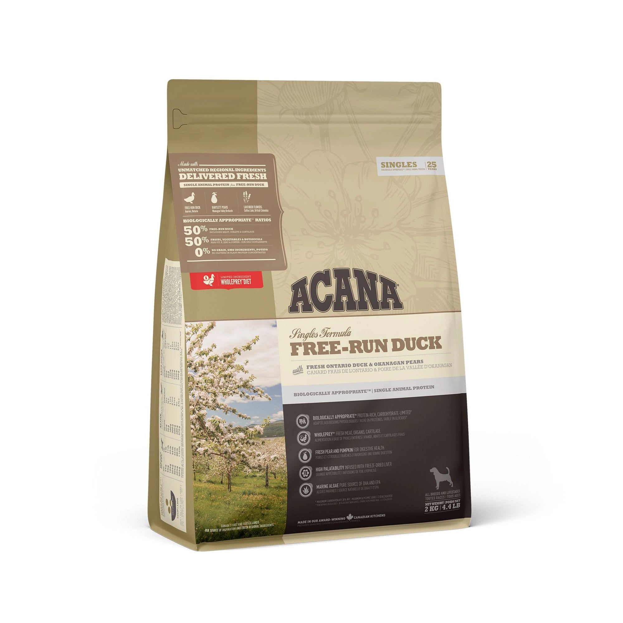 ACANA FREE-RUN DUCK HUNDFODER