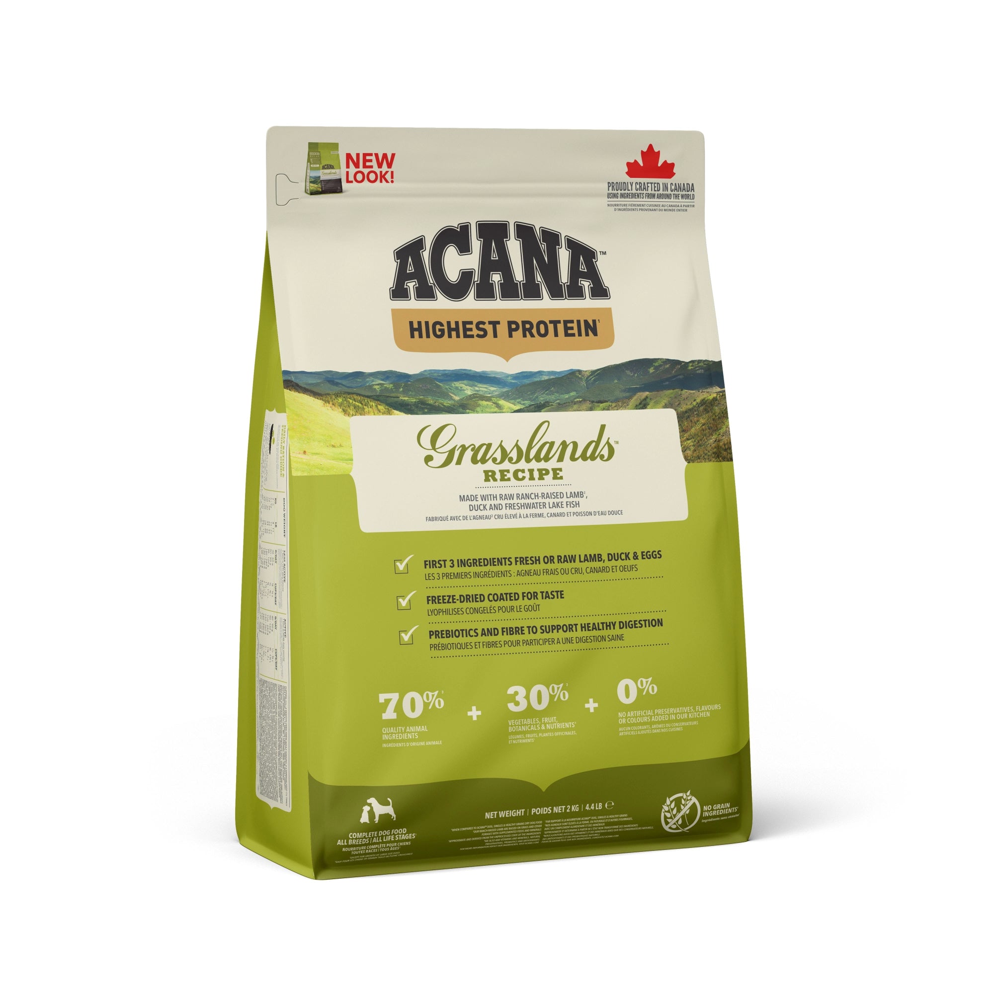 ACANA GRASSLANDS HUNDFODER