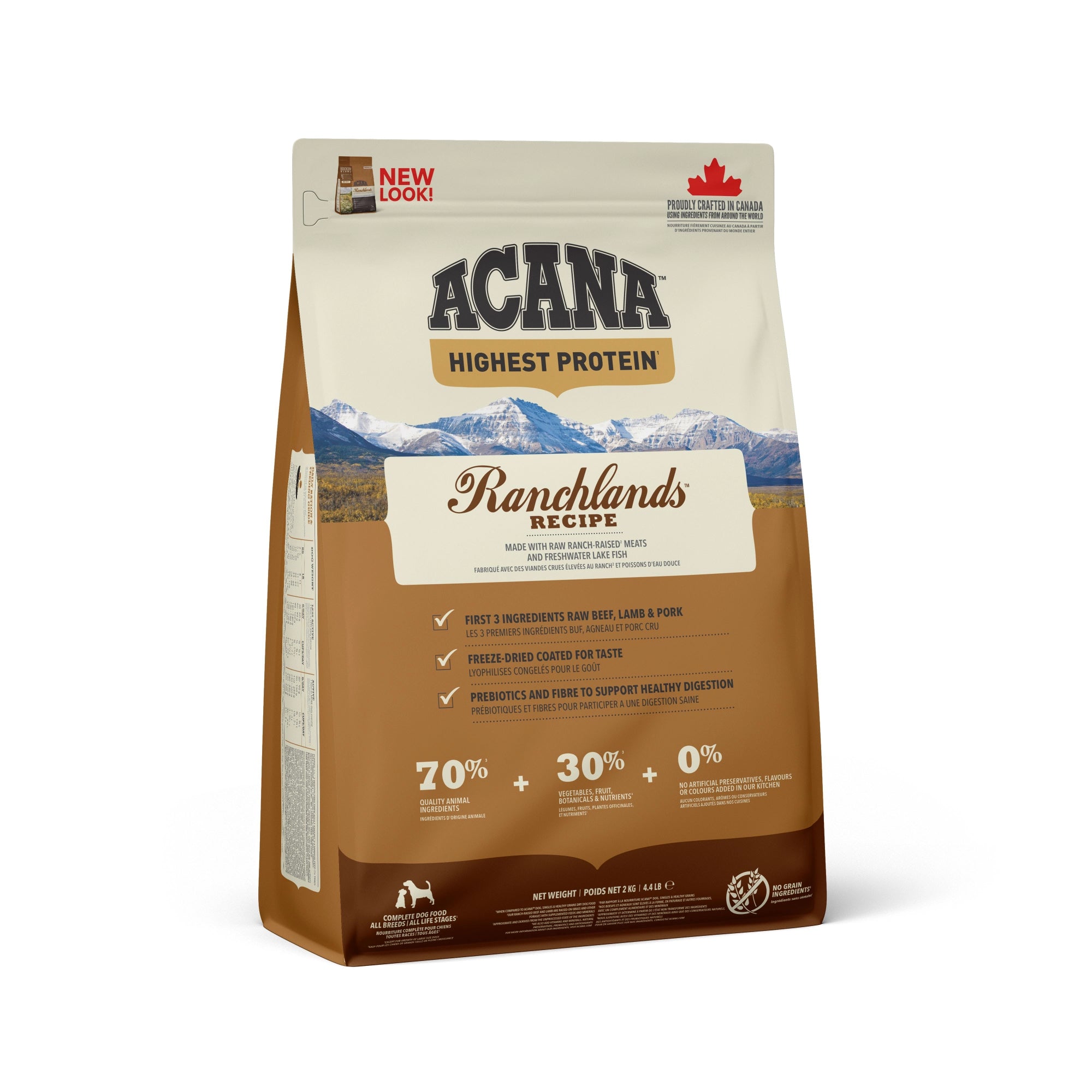 ACANA RANCHLANDS HUNDFODER